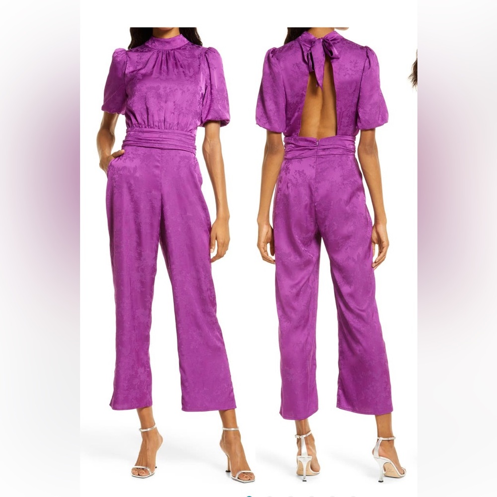 Adelyn Rae Theo jumpsuit NEW w tags M